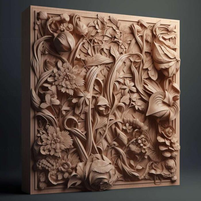 نموذج ثلاثي الأبعاد لآلة CNC 3D Art 